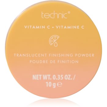 Technic Cosmetics Vitamin C stralucire, pulbere vrac pentru o nota de catifea pentru piele