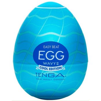 Tenga egg wavy ii cool edition masturbator