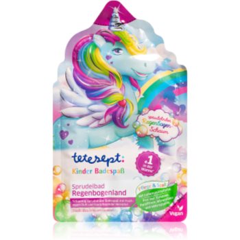 Tetesept Bath Rainbow world spuma pentru spalat pentru copii