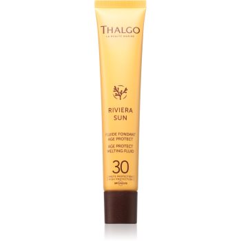 Thalgo Riviera Sun Age Protect Melting Fluid SPF30 fluid anti-rid pentru un bronz de lunga durata