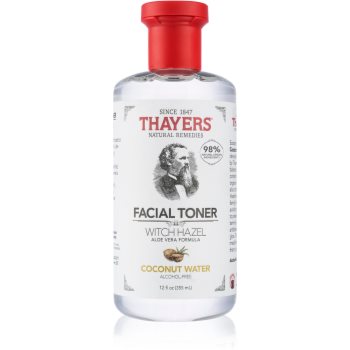Thayers coconut facial toner tonic facial cu efect calmant fară alcool