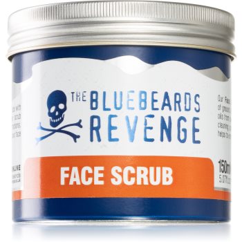 The Bluebeards Revenge Face Scrub demachiant cu efect de peenling pentru barbati