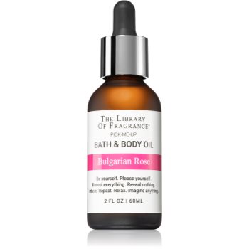 The Library of Fragrance Bulgarian Rose ulei pentru corp pentru baie image4
