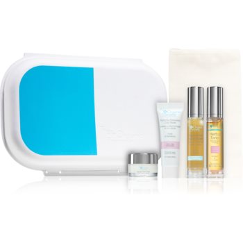 The Organic Pharmacy Clear Skincare Kit set cadou (perfecta pentru curatare) Accesorii