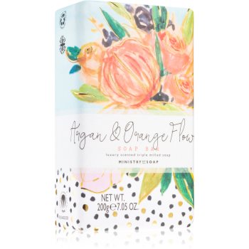 The Somerset Toiletry Co. Painted Blooms Soap Soap Bar săpun solid pentru corp