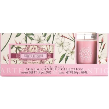 The Somerset Toiletry Co. Soap & Candle Collection set cadou White Jasmine accesorii imagine noua