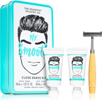 The Somerset Toiletry Co. Mr. Smooth Close Shave Kit set de bărbierit
