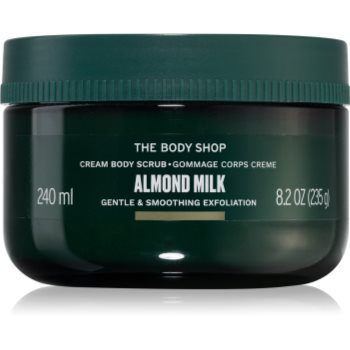 The Body Shop Almond Milk Body Scrub крем-пілінг з мигдалевим молочком 240 мл
