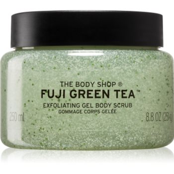 The body shop fuji green tea exfoliant pentru corp cu ceai verde