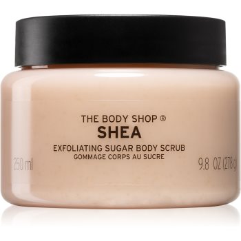 The Body Shop Shea exfoliant din zahar notino.ro Body Peelings