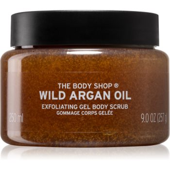 The Body Shop Wild Argan Oil Exfoliant hrănitor pentru corp cu ulei de argan notino.ro