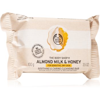 The Body Shop Milk&Honey sapun crema pentru piele uscata si sensibila notino.ro