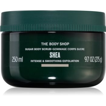 The Body Shop Shea Body Scrub exfoliant de corp cu zahăr unt de shea