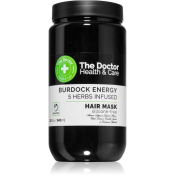 The Doctor Burdock Energy 5 Herbs Infused mască fortifiantă pentru păr