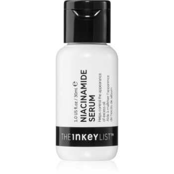 The Inkey List Niacinamide Serum ser cu efect iluminator pentru reglarea cantitatii de sebum.