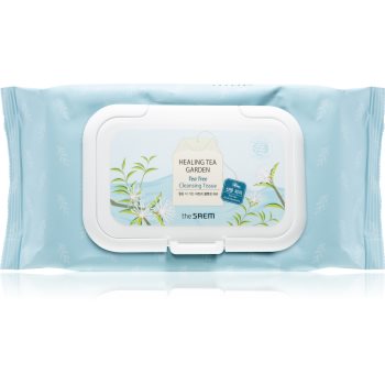 The saem healing tea garden tea tree servetele umede faciale