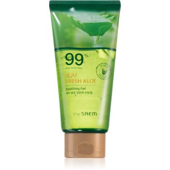 The Saem Jeju Fresh Aloe 99% gel hidratant cu efect de calmare