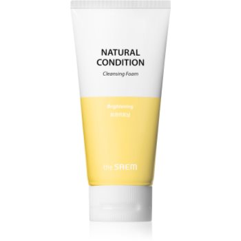 The saem natural condition brightening spuma de curatare ce ofera stralucire