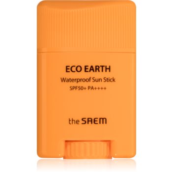 The Saem Eco Earth Waterproof protectie solara rezistenta la apa pentru fata stick