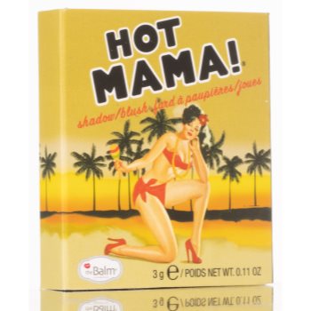 theBalm Hot Mama! Travel size fard de obraz si fard de pleoape intr-unul singur - 1 | YEO