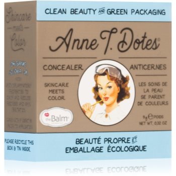 theBalm Anne T. Dotes® Concealer corector antiroșeață - 1 | YEO
