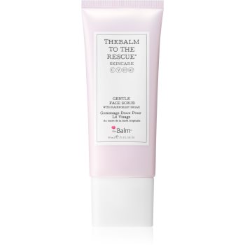 theBalm To The Rescue® Gentle Face Scrub curatare usoara dupa exfoliere faciale