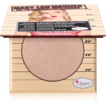 theBalm Lou Manizer Luminizer fard de ploape si iluminator intr-unul singur