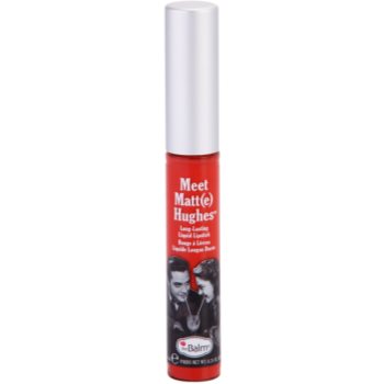 theBalm Meet Matt(e) Hughes Long Lasting Liquid Lipstick Ruj de buze lichid, de lunga durata Accesorii
