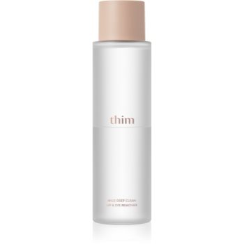 thim Mild Deep Clean Lip & Eye Remover două faze pentru îndepărtarea machiajului de pe ochi și buze cu efect de nutritiv