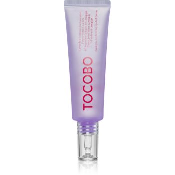 TOCOBO Collagen Brightening Eye Gel Cream cremă de ochi anti-inflamatoare care reduce cercurile de umflare și întunecate cu lavanda