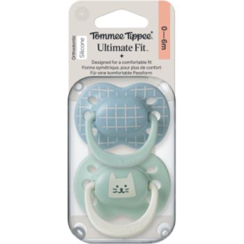 Tommee Tippee Ultimate Fit 0-6m пустушка Boy 2 кс