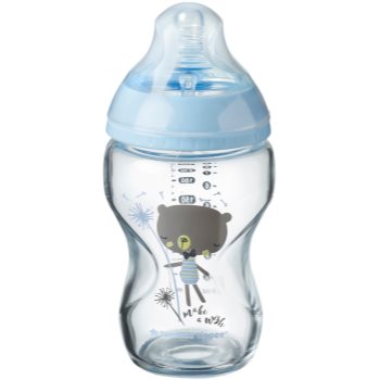 Tommee Tippee C2N Closer to Nature Blue biberon pentru sugari biberon imagine noua