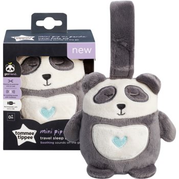 Tommee Tippee Grofriend Pip the Panda jucărie suspendabilă contrastantă cu melodie