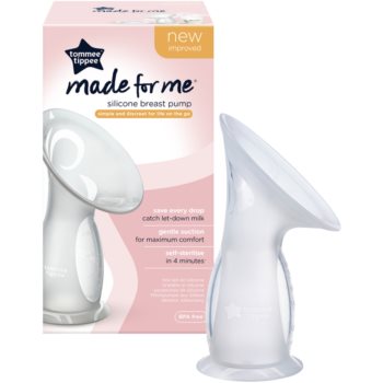 Tommee Tippee Made for Me Single Silicone pompă de sân femei imagine noua