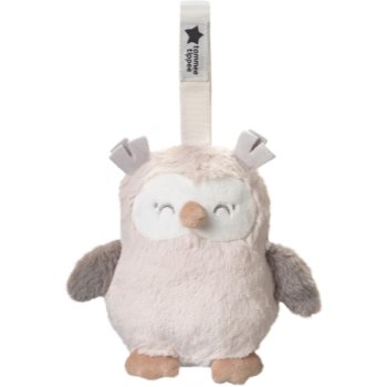 Tommee Tippee Grofriend Ollie the Owl jucărie suspendabilă contrastantă cu melodie