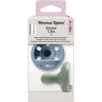 Tommee Tippee Breast-like 6-18 m пустушка Boy 2 кс