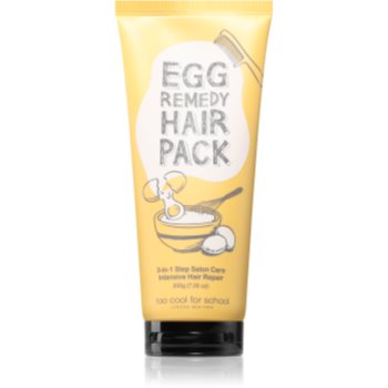 Too Cool For School Egg Remedy Hair Pack mască nutritivă și hidratantă pentru păr