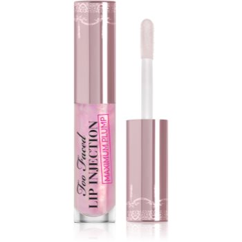 Too Faced Lip Injection Maximum Plump Extra Strength Lip Plumper Gloss Travel Size стійкий блиск для губ для екстра об'єму відтінок Original 2.8 гр