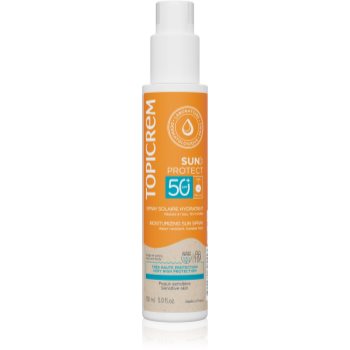 Topicrem Sun Protect Moisturizing Sun Spray spray de protecție cu efect de hidratare SPF 50+