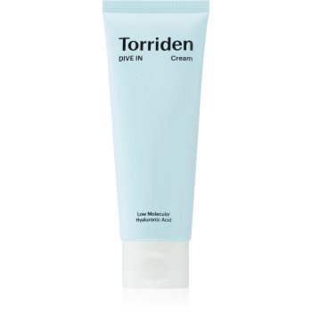 Torriden Dive In Low Molecular Hyaluronic Acid Cream заспокоюючий крем для шкіри для інтенсивного зволоження 80 мл