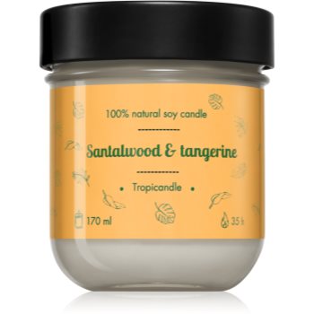 Tropicandle Santalwood & Tangerine lumânare parfumată