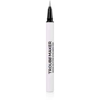 Trouble Maker Nova Glitter Liquid Eyeliner Pen creion de ochi, cu sclipici Trouble Maker Nova Glitter Liquid Eyeliner Pen creion de ochi, cu sclipici - Sellmag.ro