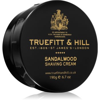 Truefitt & Hill Sandalwood crema de ras hidratanta pentru barbati