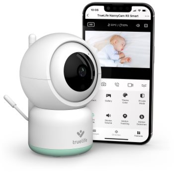 TrueLife NannyCam R3 Smart monitor video digital pentru bebeluși bebelusi imagine noua