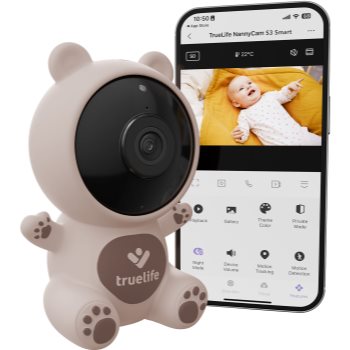 TrueLife NannyCam S3 Smart monitor video digital pentru bebeluși