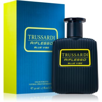 Trussardi Riflesso Blue Vibe Eau de Toilette pentru bărbați - 1 | YEO