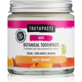 Truthpaste Kids Sweet Orange pasta de dinti naturala pentru copii