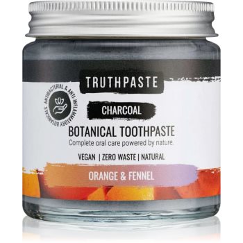 Truthpaste Charcoal pastă de dinți naturală