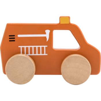 Tryco Wooden Fire Truck Toy mașinuță din lemn