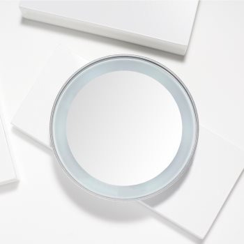 Tweezerman Led 15X Mini Mirror oglindă de mărire cu iluminare LED de fundal - 1 | YEO